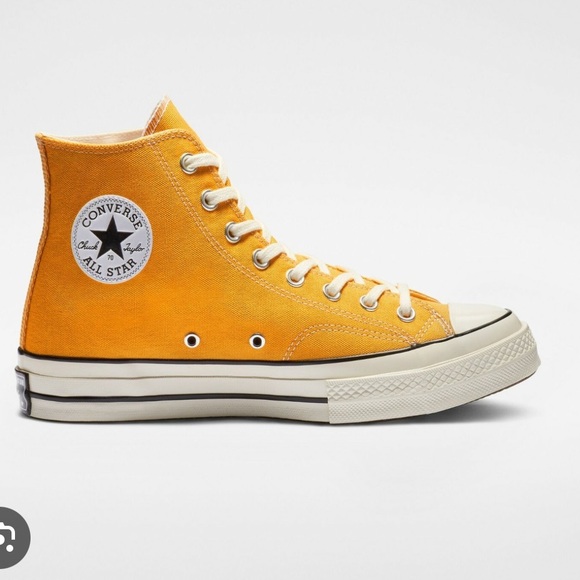 Converse High-Top Sneakers - Chuck 70 - Sunflower Yellow - Picture 1 of 6